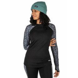BlackStrap Therma Crew Top Women's in Crop Circles
